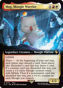 Mog, Moogle Warrior (0179) (Extended Art)