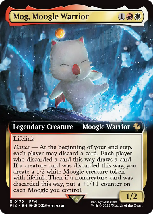 Mog, Moogle Warrior (0179) (Extended Art) - Foil