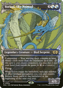 Yorion, Sky Nomad (0064) (Borderless) (Showcase)