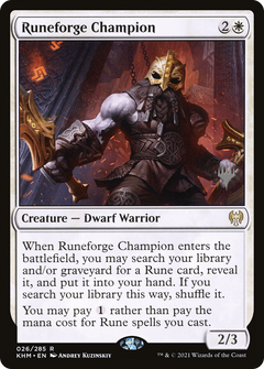 Runeforge Champion (026) (Promo Pack) - Foil