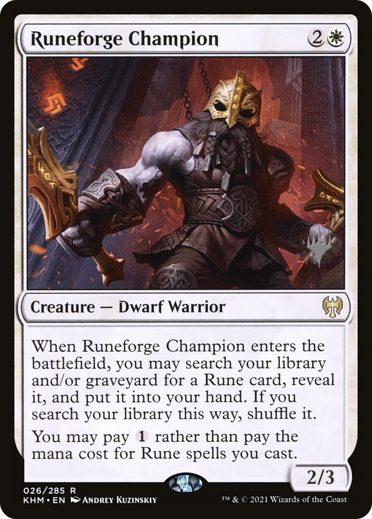 Runeforge Champion (026) (Promo Pack)