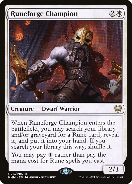 Runeforge Champion (026) (Promo Pack)