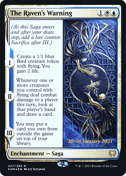 The Raven's Warning (227) (Prerelease) - Foil