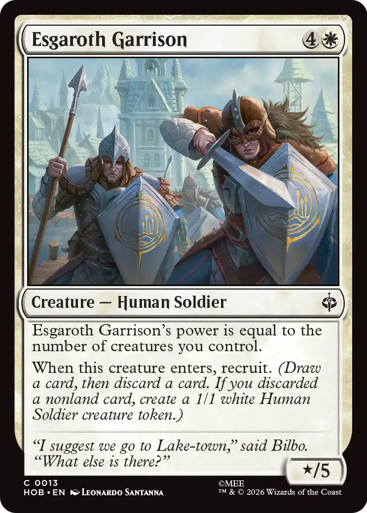 Esgaroth Garrison (HOB) - Foil