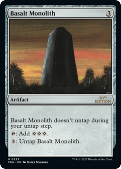 Basalt Monolith (Modern Frame)