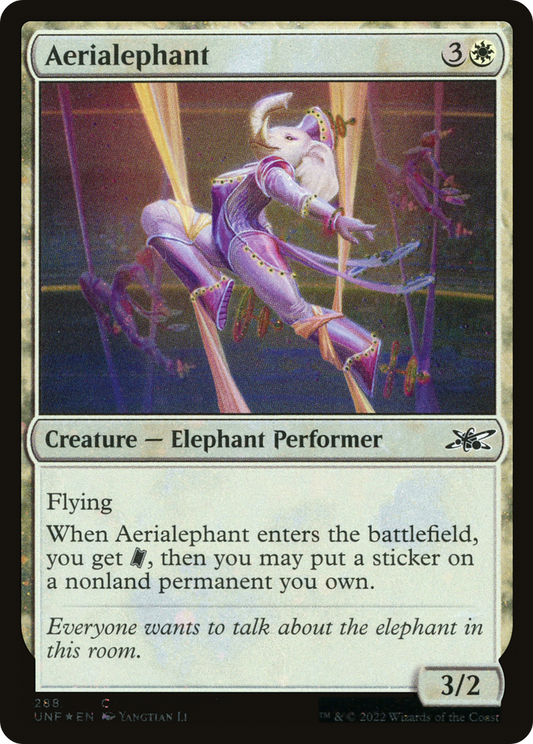 Aerialephant (288) - Galaxy Foil