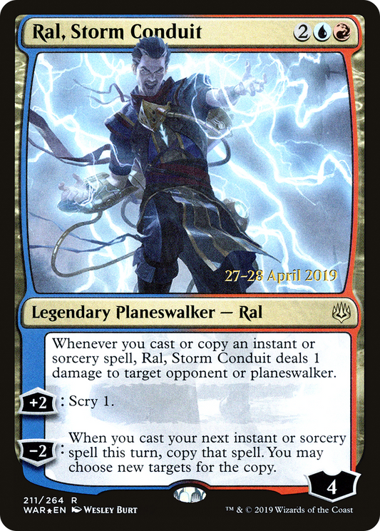 Ral, Storm Conduit (211) (Prerelease) - Foil