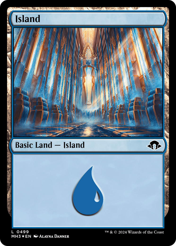 Island (0499) - Ripple Foil
