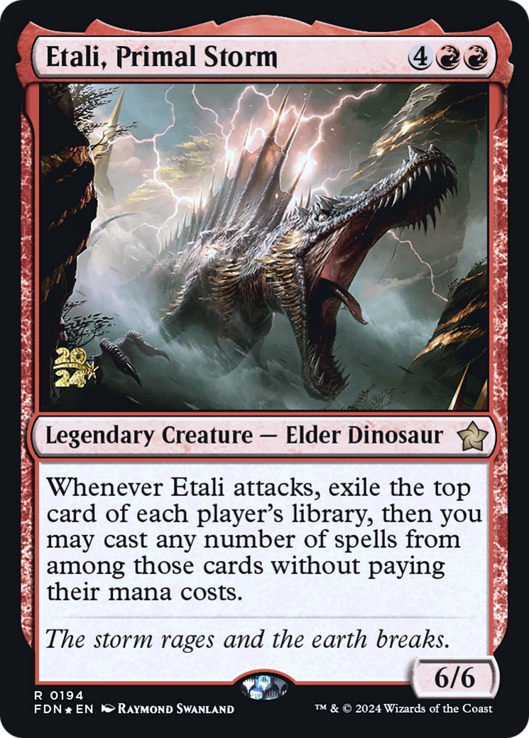 Etali, Primal Storm (0194) (Prerelease) - Foil