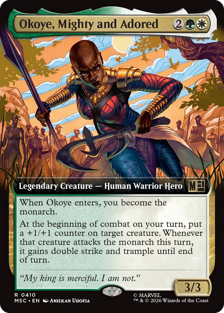 Okoye, Mighty and Adored (0410) (Extended Art) (MSC)