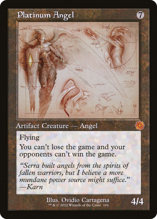 Platinum Angel (104) (Showcase)