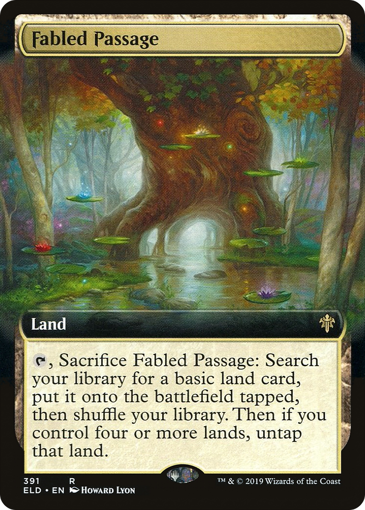 Fabled Passage (391) (Extended Art) - Foil