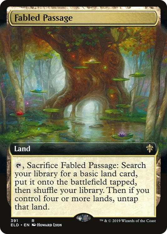 Fabled Passage (391) (Extended Art) - Foil