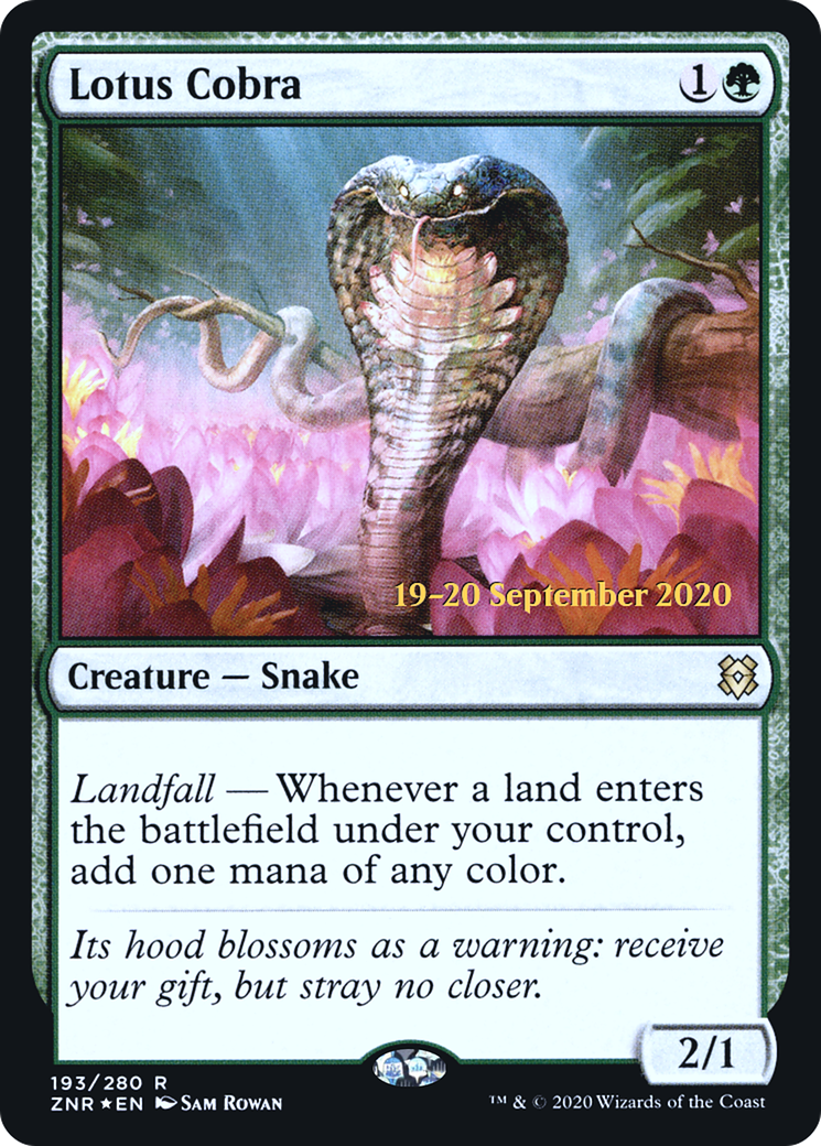 Lotus Cobra (193) (Prerelease) - Foil