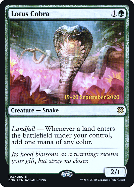 Lotus Cobra (193) (Prerelease) - Foil