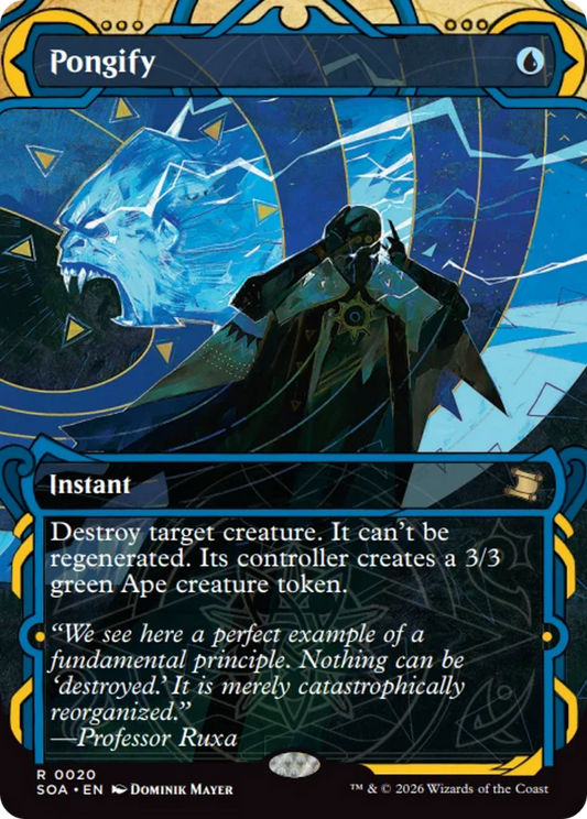 Pongify (0020) (Showcase) (SOA) - Foil