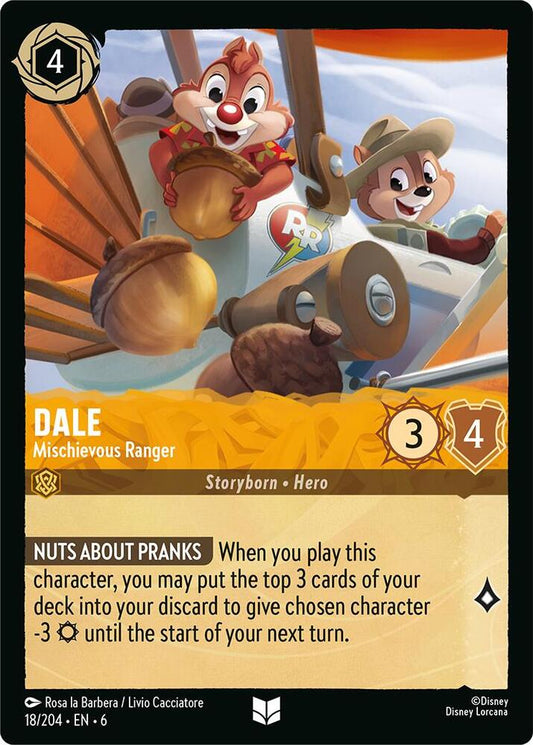 Dale, Mischievous Ranger (0018) - Cold Foil
