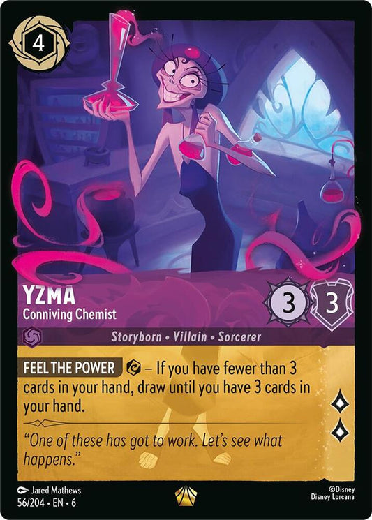 Yzma, Conniving Chemist (0056) - Cold Foil