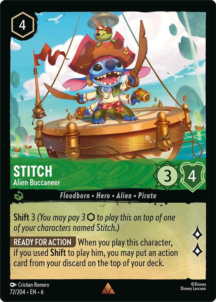 Stitch, Alien Buccaneer (0072)