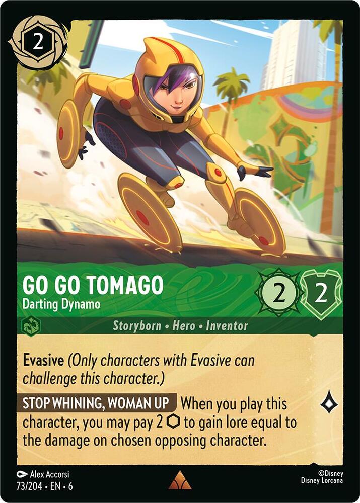 Go Go Tomago, Darting Dynamo (0073)