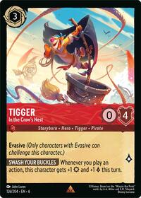 Tigger, In the Crow's Nest (0126) - Cold Foil