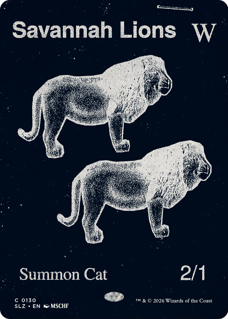 Savannah Lions (0130) (Showcase) (SLZ)