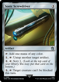 Sonic Screwdriver (0185) - Foil