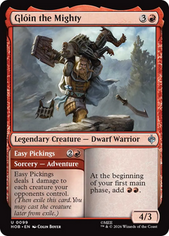 Glóin the Mighty // Easy Pickings (HOB) - Foil