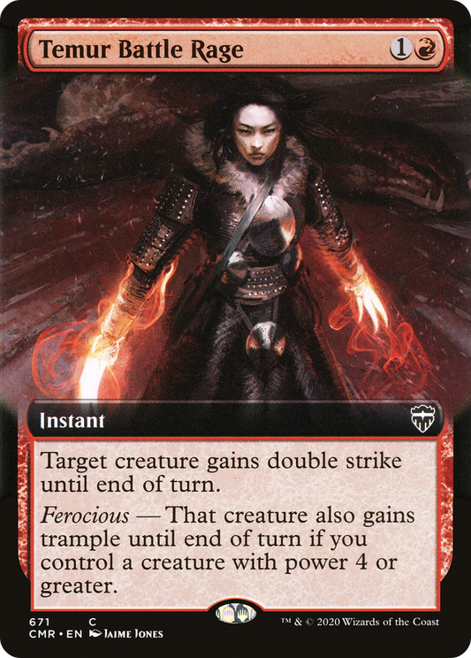 Temur Battle Rage (671) (Extended Art)
