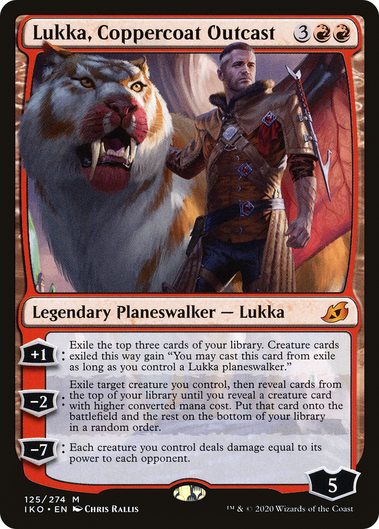 Lukka, Coppercoat Outcast - Foil