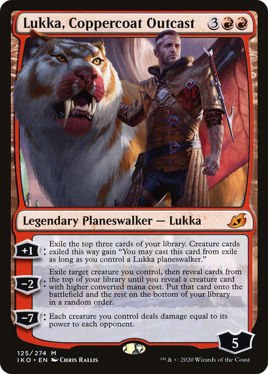 Lukka, Coppercoat Outcast - Foil