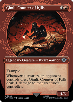Gimli, Counter of Kills (0804) (Showcase) - Surge Foil