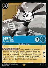 Oswald, The Lucky Rabbit (0142) - Cold Foil