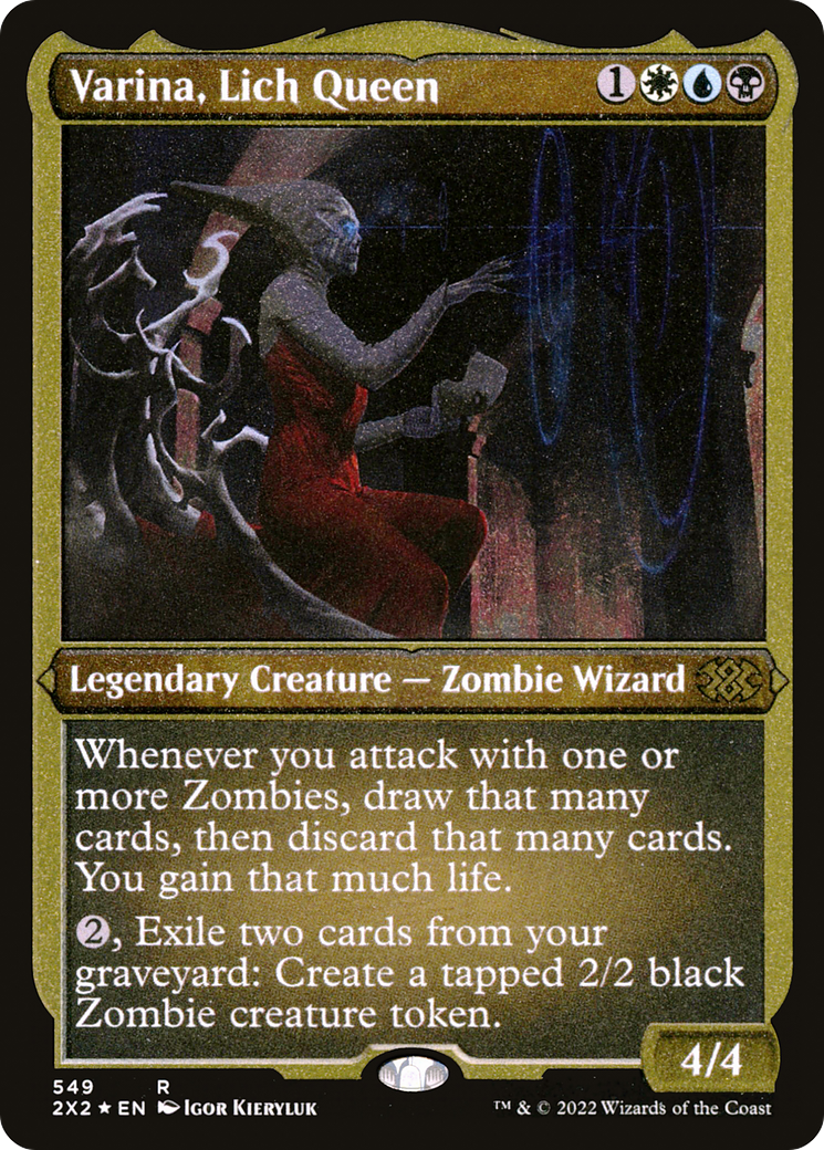 Varina, Lich Queen - Foil Etched