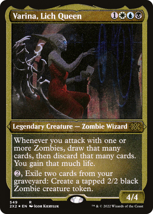 Varina, Lich Queen - Foil Etched