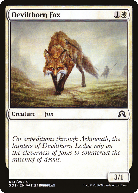 Devilthorn Fox - Foil