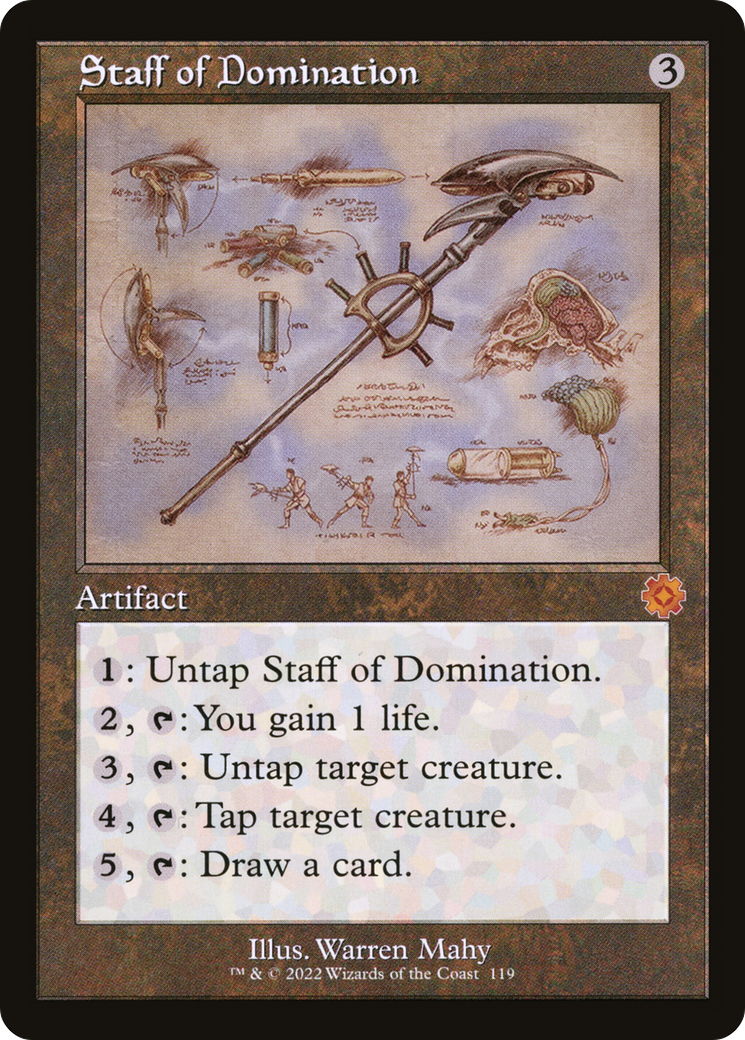 Staff of Domination (119) (Showcase)