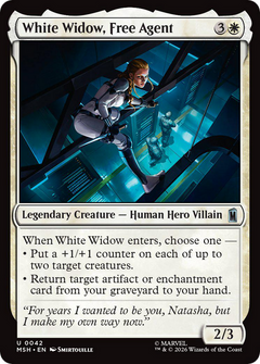 White Widow, Free Agent  (MSH)