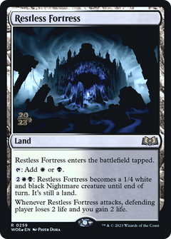Restless Fortress (0259) (Prerelease) - Foil