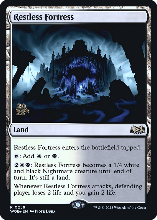 Restless Fortress (0259) (Prerelease) - Foil