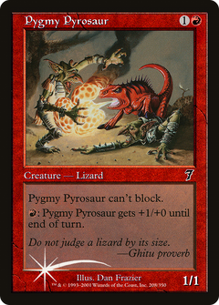 Pygmy Pyrosaur - Foil