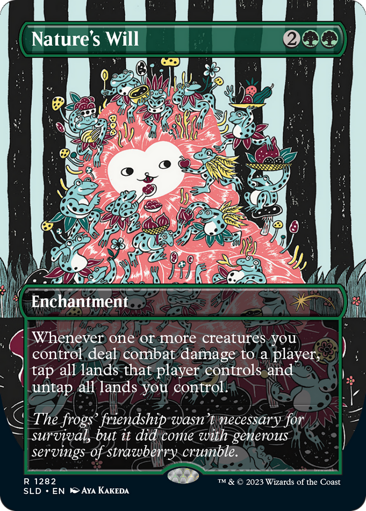 Nature's Will (1282) (Borderless) - Foil