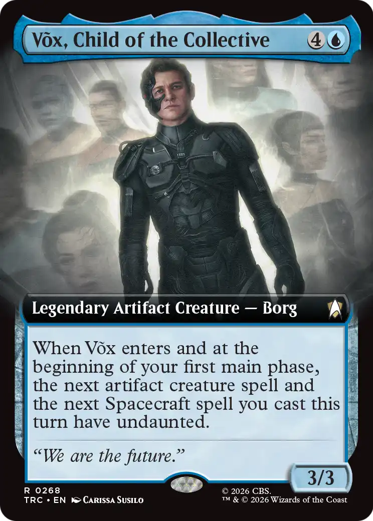 Võx, Child of the Collective (0268) (Extended Art) (TRC) - Surge Foil