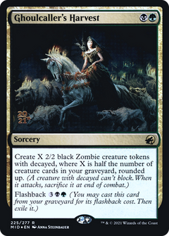 Ghoulcaller's Harvest (225) (Prerelease) - Foil