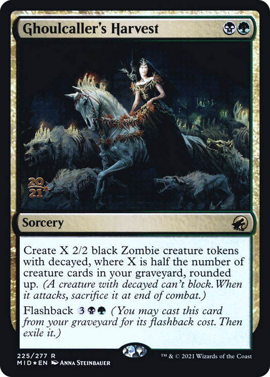 Ghoulcaller's Harvest (225) (Prerelease) - Foil