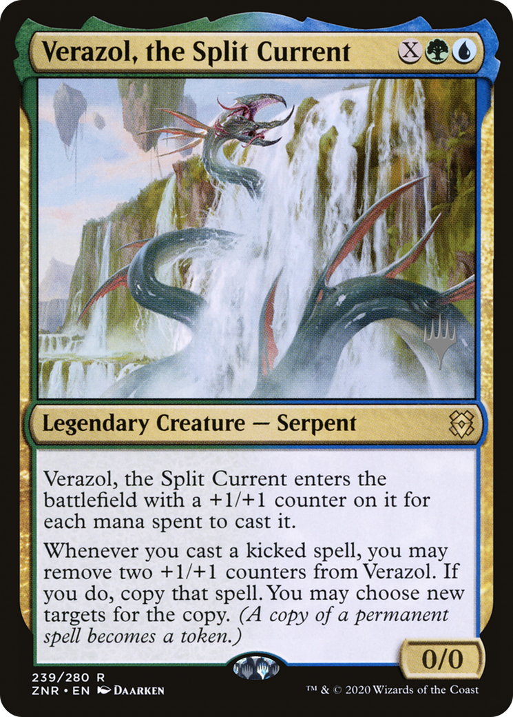 Verazol, the Split Current (239) (Promo Pack) - Foil