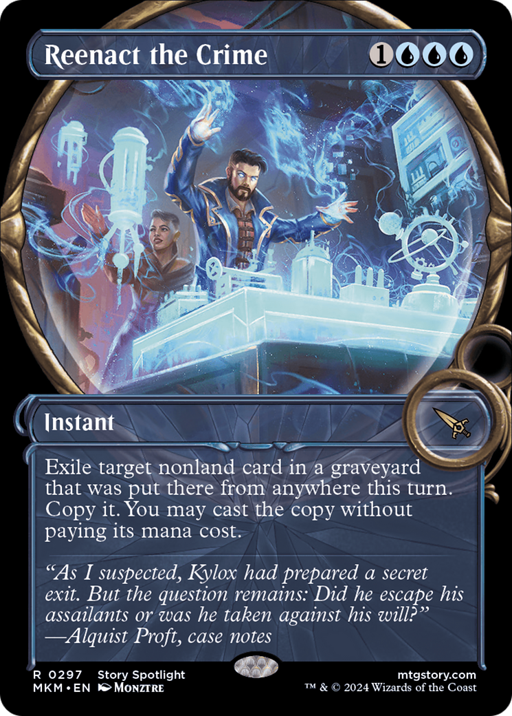 Reenact the Crime (0297) (Showcase) - Foil