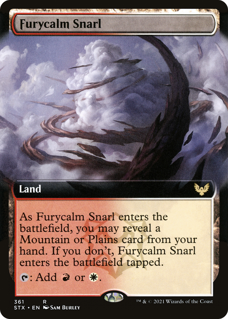 Furycalm Snarl (361) (Extended Art)
