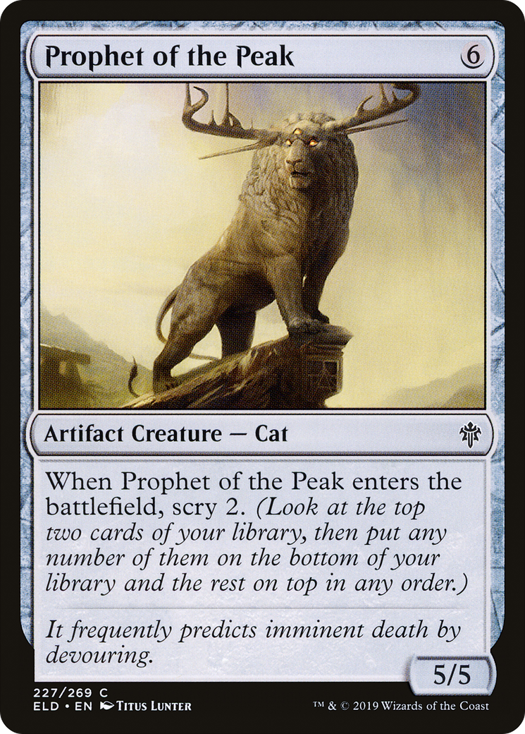 Prophet of the Peak - Foil