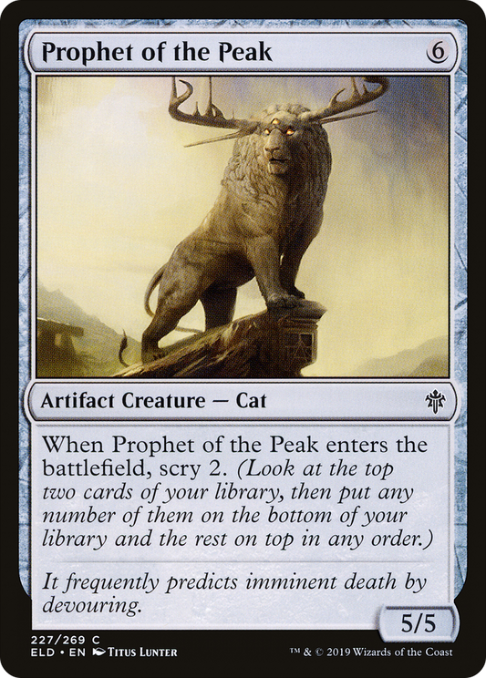 Prophet of the Peak - Foil